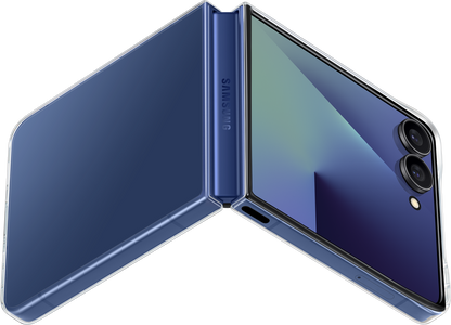 Custodia per Samsung Galaxy Z Flip7 F766, Clear Case, Trasparente EF-AF766CTEGWW