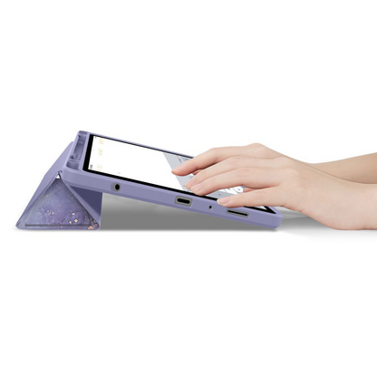 Custodia per Samsung Galaxy Tab A11 / Tab A9, Tech-Protect, SC PEN Hybrid, Viola