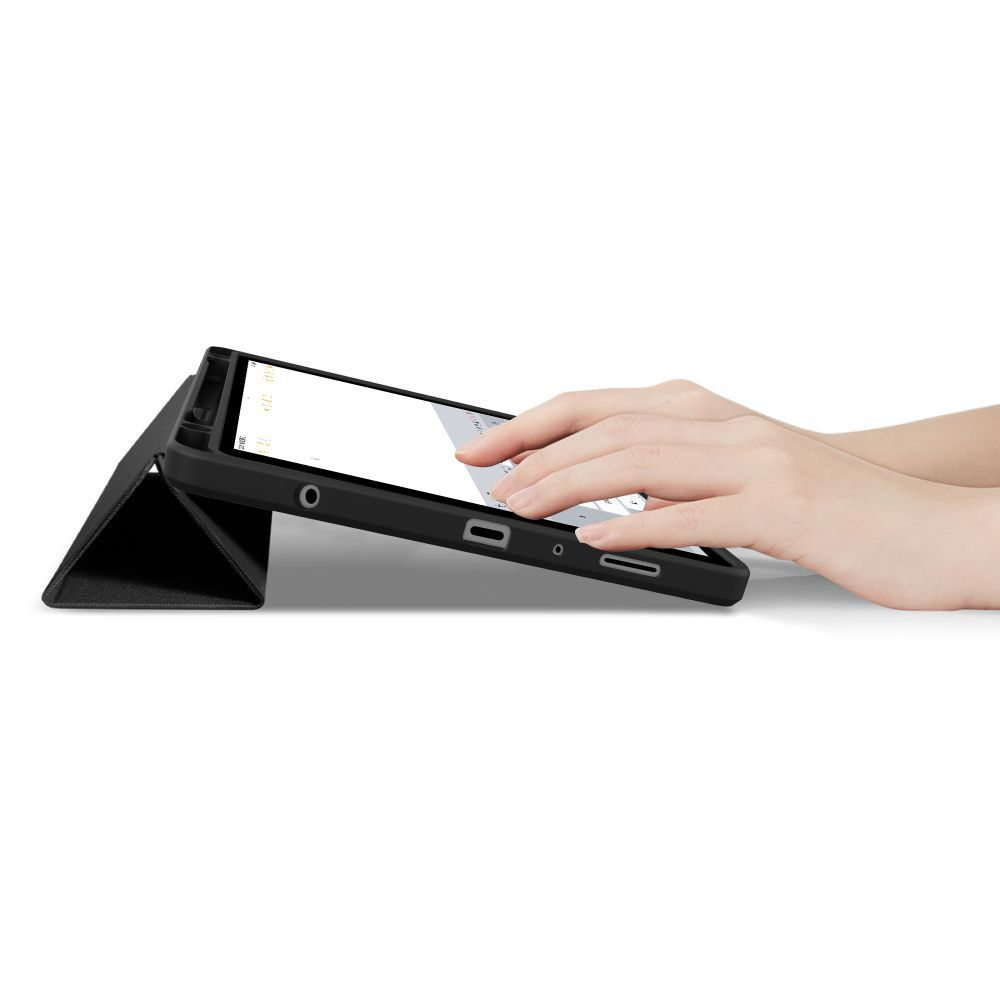 Custodia per Samsung Galaxy Tab A11 / Tab A9, Tech-Protect, SC PEN Hybrid, Nera
