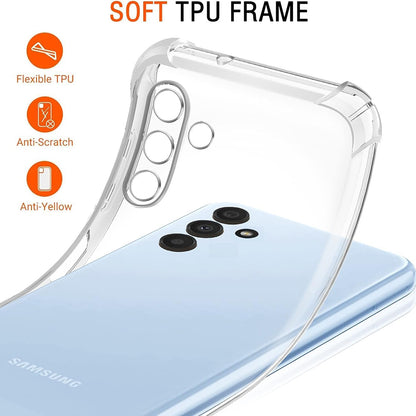 Custodia per Samsung Galaxy A04s A047 / A13 5G A136, Techsuit, Shockproof Clear, Trasparente