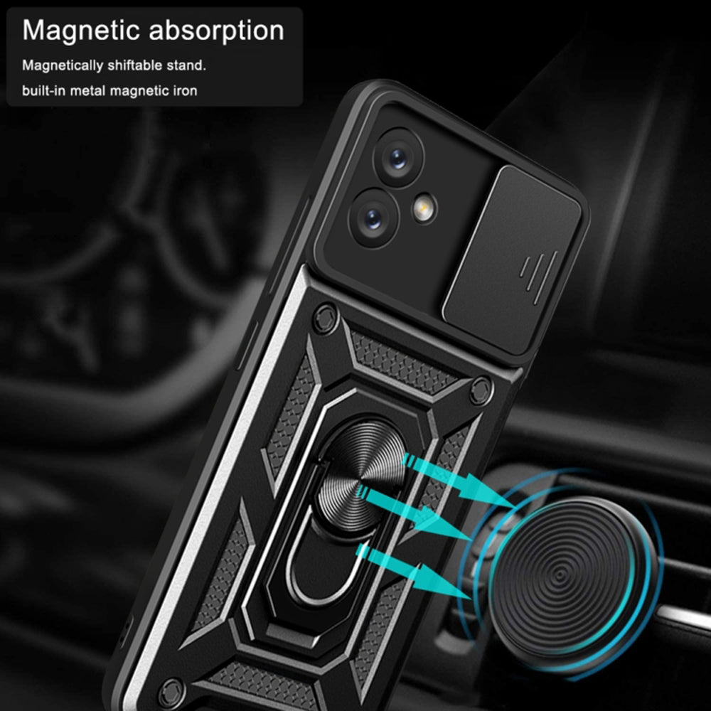 Case for Samsung Galaxy A05 A055, Techsuit, CamShield, Black