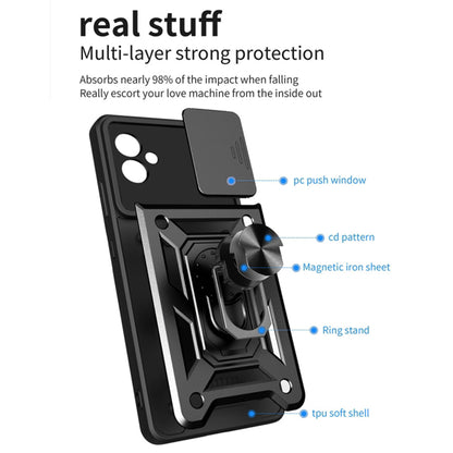 Case for Samsung Galaxy A05 A055, Techsuit, CamShield, Black