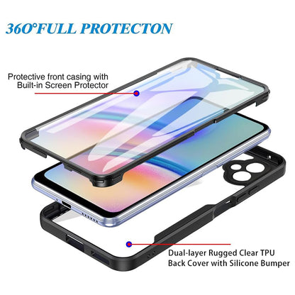 Case for Samsung Galaxy A05 A055, Techsuit, ColorVerse 360, Purple