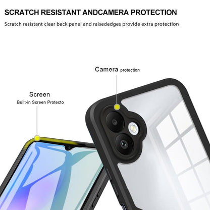 Case for Samsung Galaxy A05 A055, Techsuit, ColorVerse 360, Black