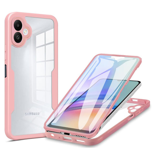 Custodia per Samsung Galaxy A05 A055, Techsuit, ColorVerse 360, Rosa