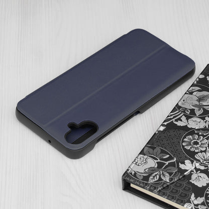 Custodia per Samsung Galaxy A05 A055, Techsuit, eFold, Blu Scuro