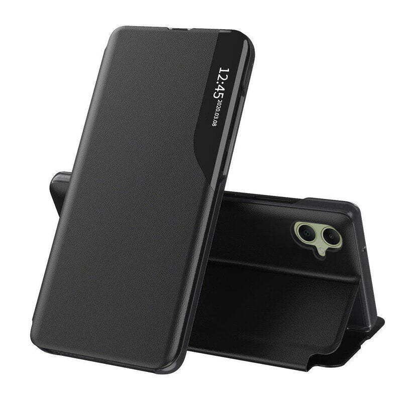 Custodia per Samsung Galaxy A05 A055, Techsuit, eFold, Nera