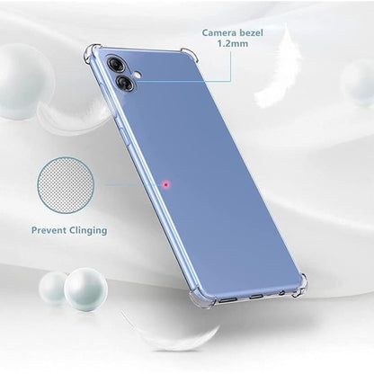 Case for Samsung Galaxy A05 A055, Techsuit, Shockproof Clear, Transparent