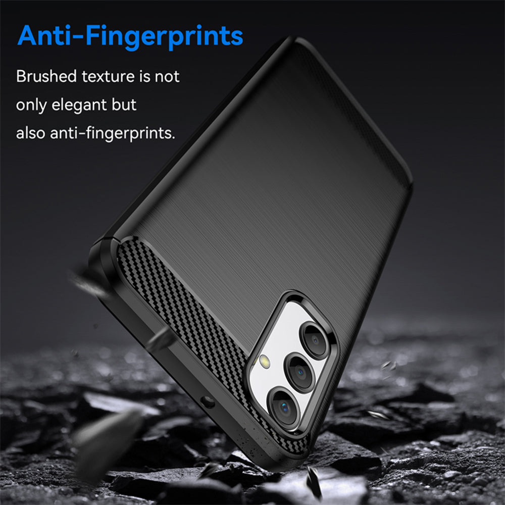 Case for Samsung Galaxy A05s A057, Techsuit, Carbon, Black