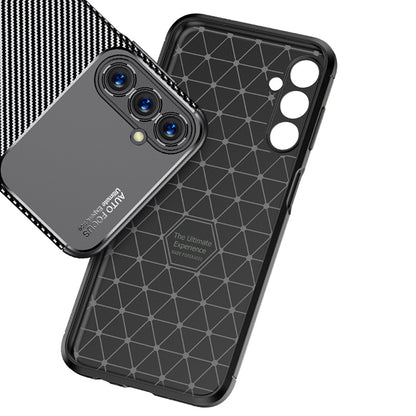 Custodia per Samsung Galaxy A05s A057, Techsuit, CarbonFiber, Nera