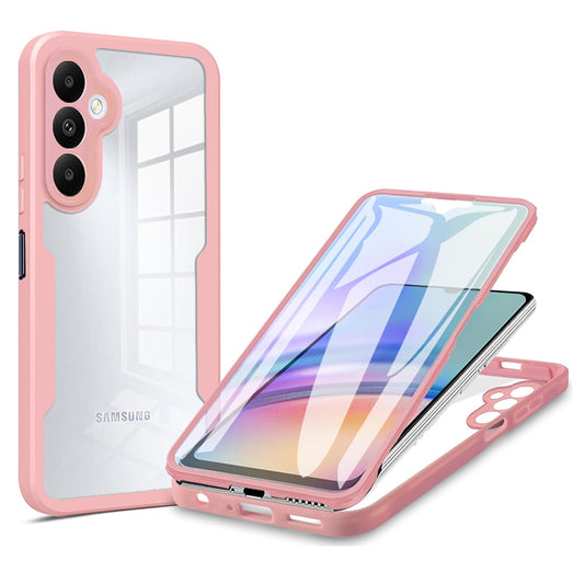 Custodia per Samsung Galaxy A05s A057, Techsuit, ColorVerse 360, Rosa