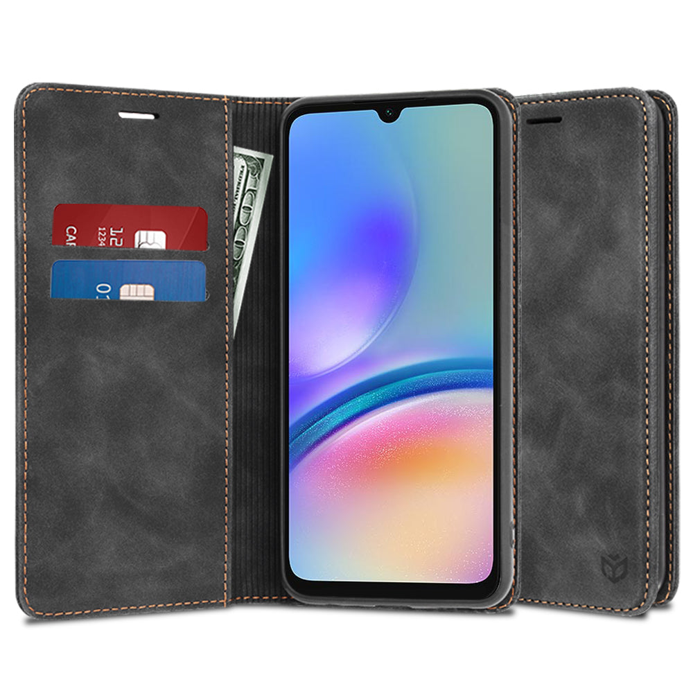 Custodia per Samsung Galaxy A05s A057, Techsuit, Confy, Nera