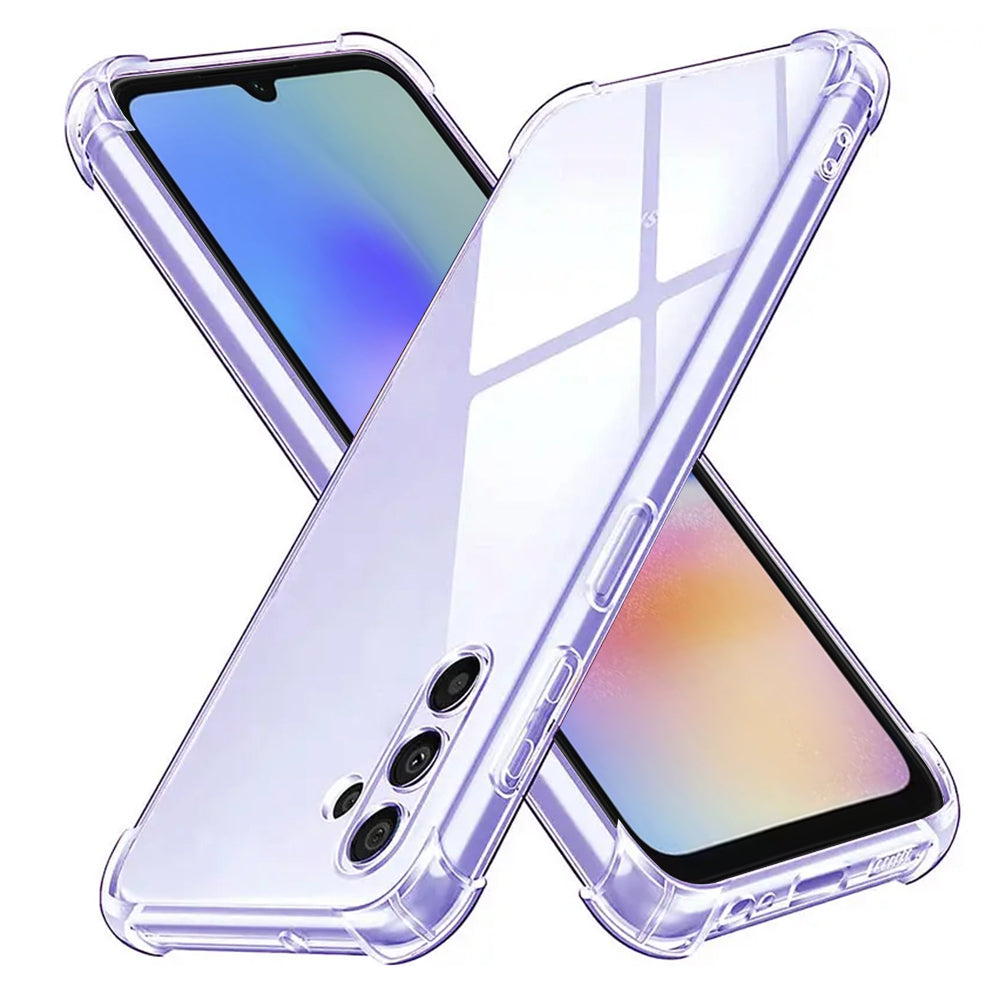 Custodia per Samsung Galaxy A05s A057, Techsuit, Shockproof Clear, Trasparente