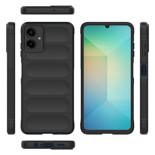 Custodia per Samsung Galaxy A06 A065, Techsuit, Magic Shield, Nera