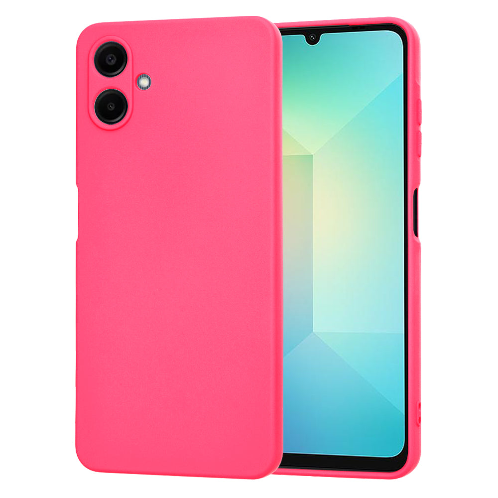 Custodia per Samsung Galaxy A06 A065, Techsuit, SoftFlex, Rosa Scuro
