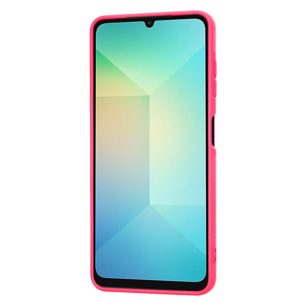 Custodia per Samsung Galaxy A06 A065, Techsuit, SoftFlex, Rosa Scuro