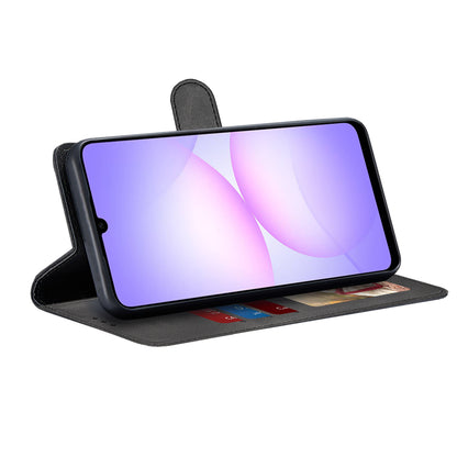 Custodia per Samsung Galaxy A07 4G A075, Techsuit, Diary Book, Nera