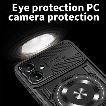 Case for Samsung Galaxy A07 4G A075, Techsuit, RuggedCam, Black