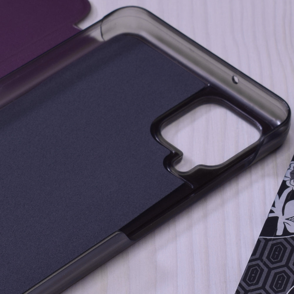 Custodia per Samsung Galaxy A12 Nacho A127 / A12 A125, Techsuit, eFold, Viola