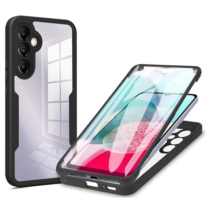 Custodia per Samsung Galaxy A14 A145 / A14 5G A146, Techsuit, ColorVerse 360, Nera
