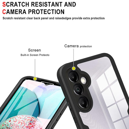 Custodia per Samsung Galaxy A14 A145 / A14 5G A146, Techsuit, ColorVerse 360, Nera
