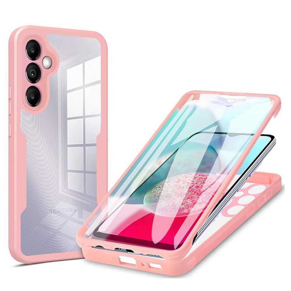 Custodia per Samsung Galaxy A14 A145 / A14 5G A146, Techsuit, ColorVerse 360, Rosa