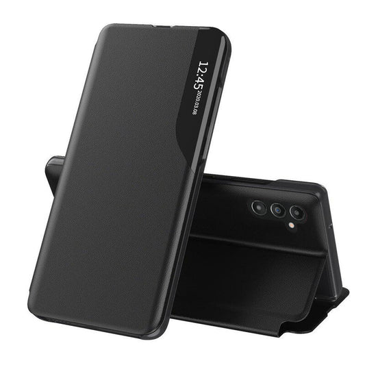 Custodia per Samsung Galaxy A14 A145 / A14 5G A146, Techsuit, eFold, Nera