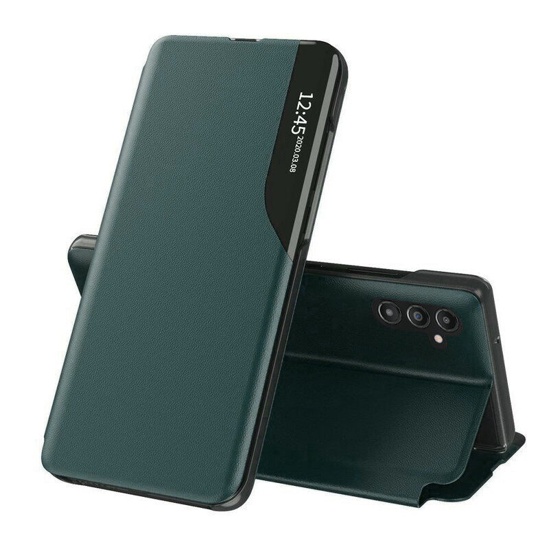 Custodia per Samsung Galaxy A14 A145 / A14 5G A146, Techsuit, eFold, Verde