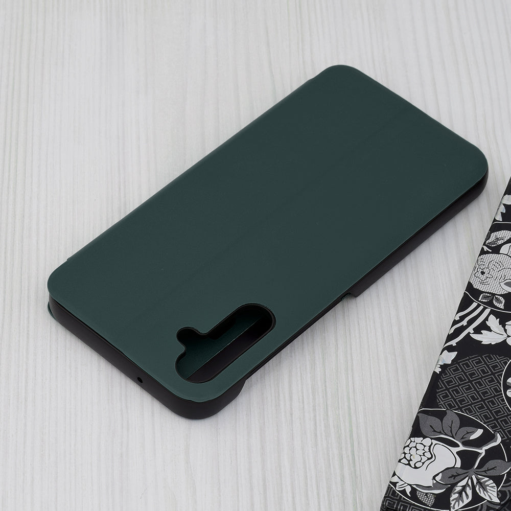 Custodia per Samsung Galaxy A14 A145 / A14 5G A146, Techsuit, eFold, Verde