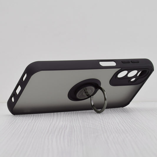 Custodia per Samsung Galaxy A14 A145 / A14 5G A146, Techsuit, Glinth, Nera