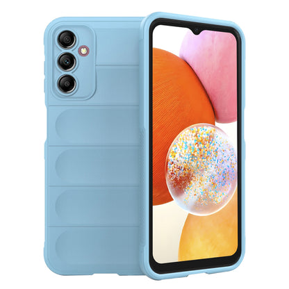 Custodia per Samsung Galaxy A14 A145 / A14 5G A146, Techsuit, Magic Shield, Blu