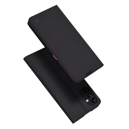 Custodia per Samsung Galaxy A14 A145 / A14 5G A146, Techsuit, Magskin Book, Nera