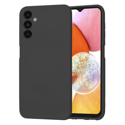 Custodia per Samsung Galaxy A14 A145 / A14 5G A146, Techsuit, SoftFlex, Nera
