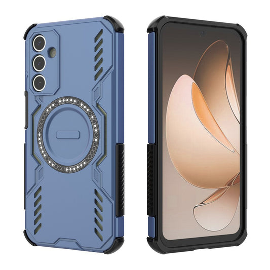 MagSafe Case for Samsung Galaxy A15 5G A156 / A15 A155, Techsuit, ArmorMag, Blue