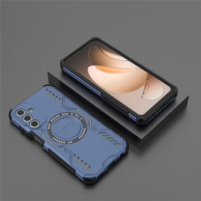Custodia MagSafe per Samsung Galaxy A15 5G A156 / A15 A155, Techsuit, ArmorMag, Blu