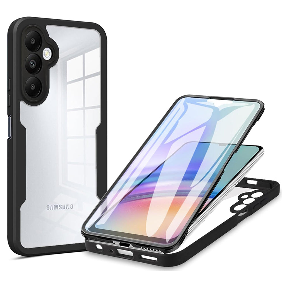 Custodia per Samsung Galaxy A15 5G A156 / A15 A155, Techsuit, ColorVerse 360, Nera