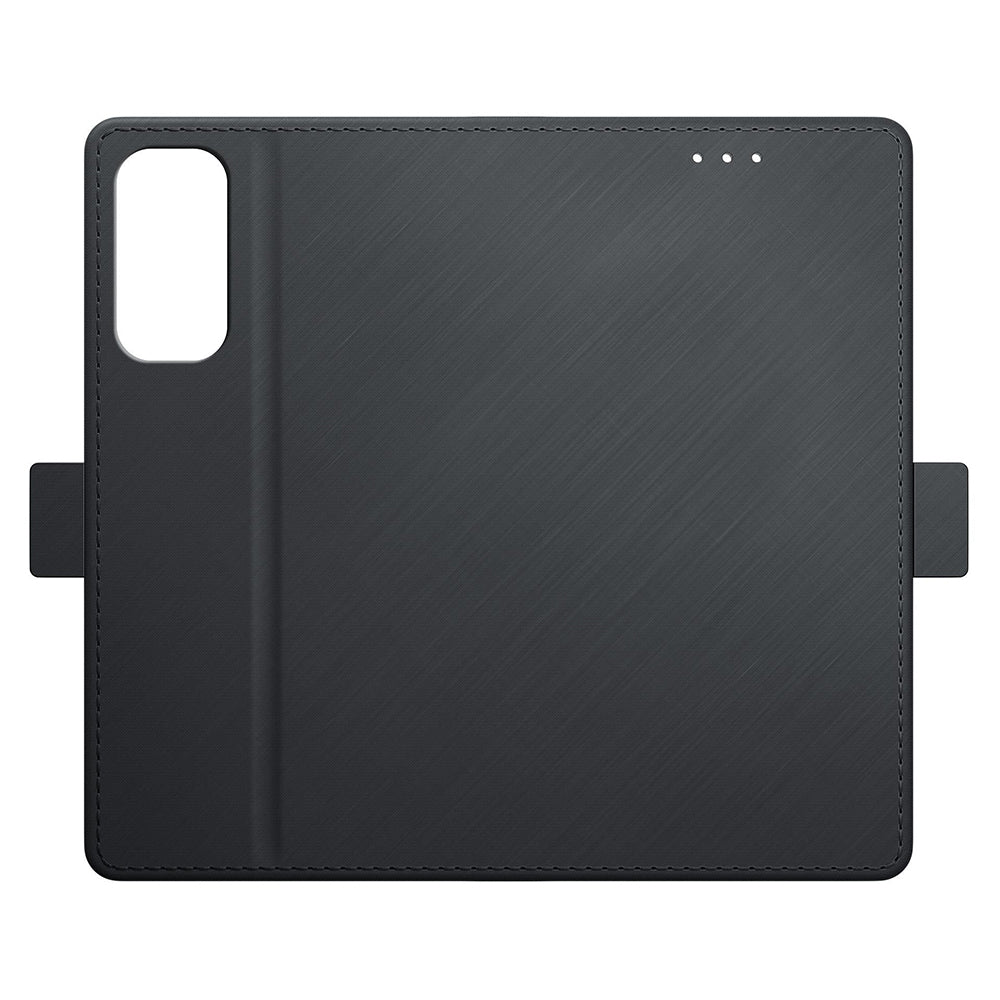 Custodia per Samsung Galaxy A16 5G A166 / A16 4G A165, 3MK, Wallet, Nera