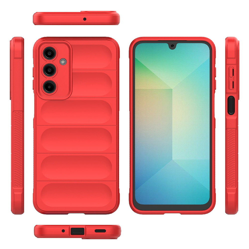 Custodia per Samsung Galaxy A16 5G A166 / A16 4G A165, Techsuit, Magic Shield, Rossa