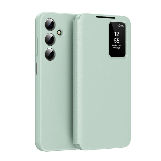 Custodia per Samsung Galaxy A17 4G / A17 5G / A26 A266, Techsuit, SmartView, Verde