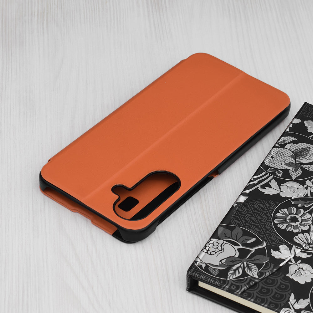 Custodia per Samsung Galaxy A17 5G, Techsuit, eFold, Arancione