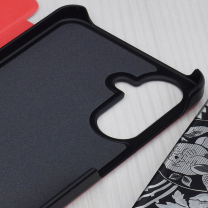 Custodia per Samsung Galaxy A17 5G, Techsuit, eFold, Rossa