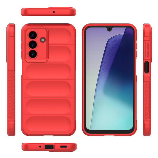 Custodia per Samsung Galaxy A17 5G, Techsuit, Magic Shield, Rossa
