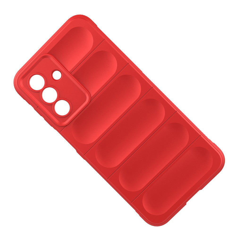 Custodia per Samsung Galaxy A17 5G, Techsuit, Magic Shield, Rossa