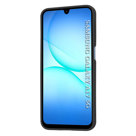 Custodia per Samsung Galaxy A17 5G, Techsuit, SoftFlex, Nera