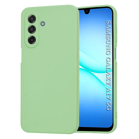 Custodia per Samsung Galaxy A17 5G, Techsuit, SoftFlex, Verde Chiaro