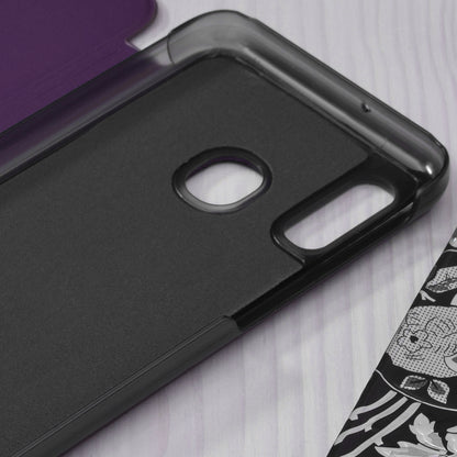 Custodia per Samsung Galaxy A20e A202, Techsuit, eFold, Viola