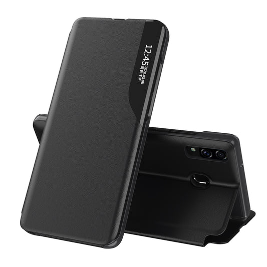 Custodia per Samsung Galaxy A20e A202, Techsuit, eFold, Nera