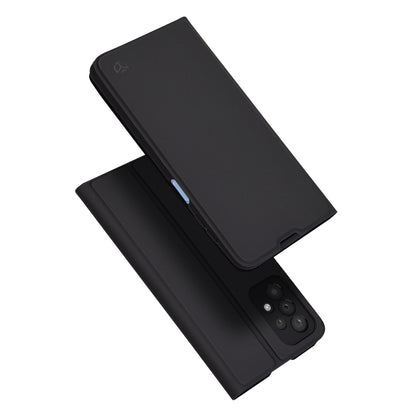 Custodia per Samsung Galaxy A23 5G A236 / A23 A235, Techsuit, Magskin Book, Nera