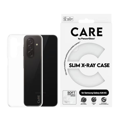 Custodia per Samsung Galaxy A26 A266, PanzerGlass, Fashionable, Trasparente