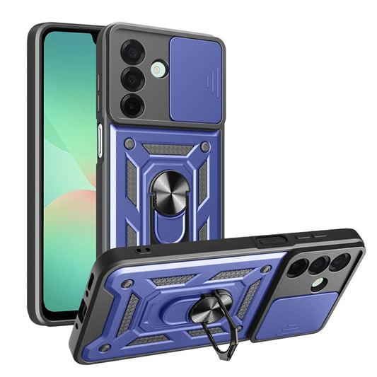 Custodia per Samsung Galaxy A26 A266, Techsuit, CamShield, Blu